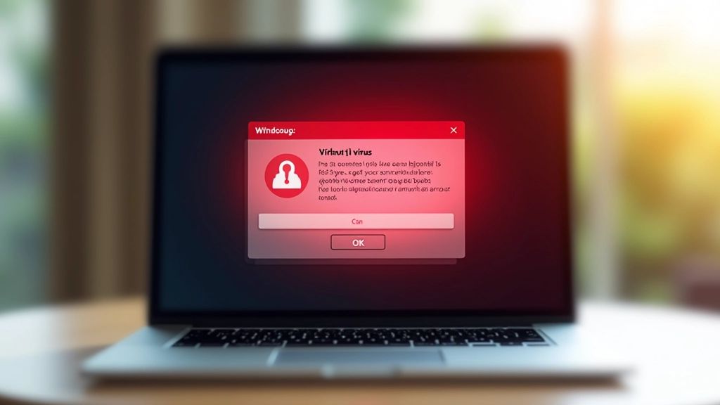 Aviso de segurança do Windows mostrando arquivo suspeito detectado e bloqueado